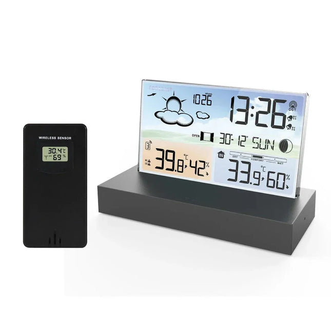 Slimme wekker met draadloos weerstation