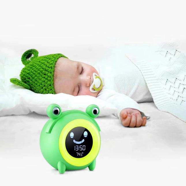 Grappige kikker slaaptrainer voor kinderen