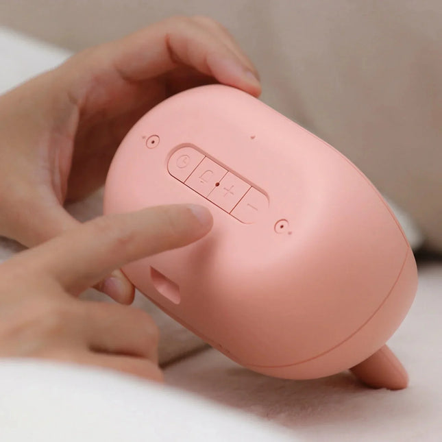 Kinderwekker konijn met dimbaar nachtlampje