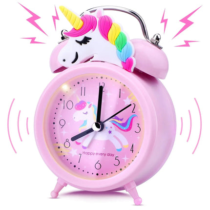 Roze eenhoorn wekker voor meisjes