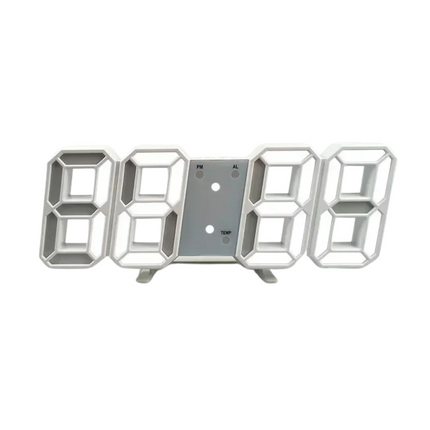 Moderne 3D LED digitale wekker