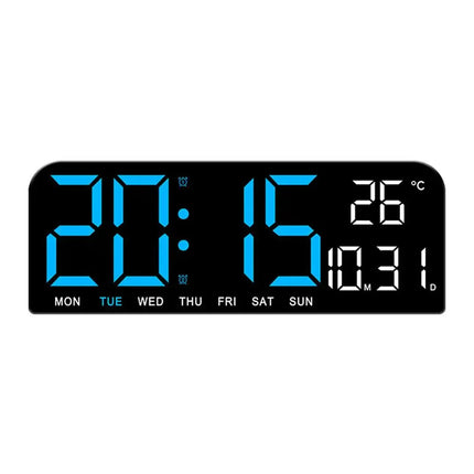 Digitale wekker met temperatuurweergave
