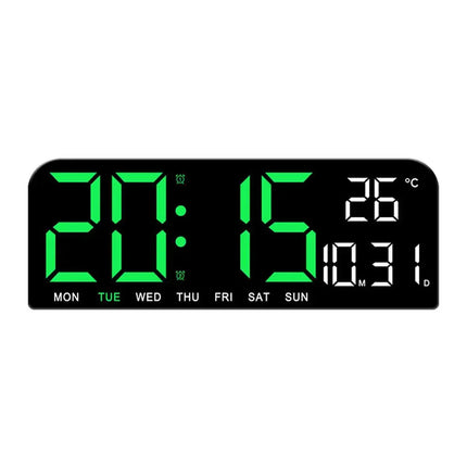 Digitale wekker met temperatuurweergave