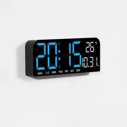 Digitale wekker met temperatuurweergave