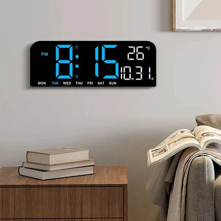 Digitale wekker met temperatuurweergave