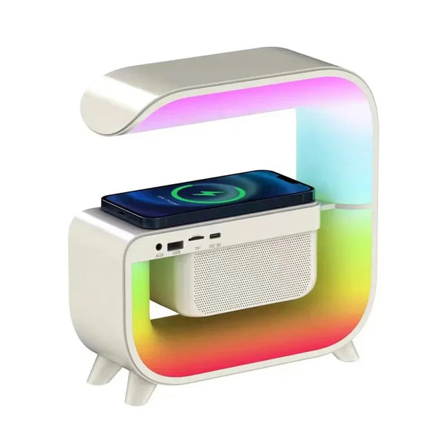 Multifunctionele wekker met Bluetooth en lamp