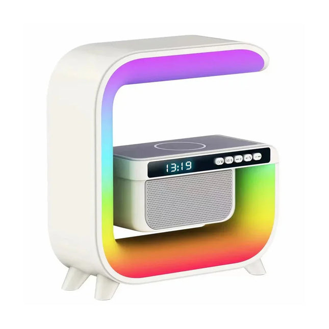 Multifunctionele wekker met Bluetooth en lamp