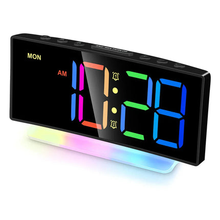 Digitale lichtwekker met dubbel alarm