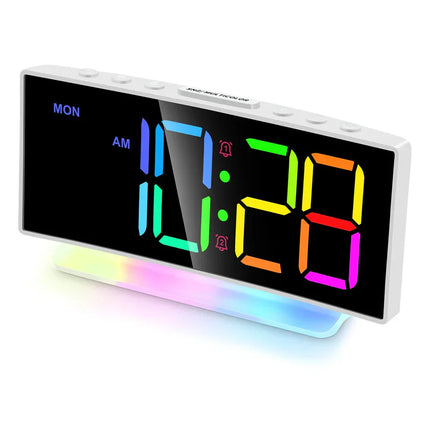 Digitale lichtwekker met dubbel alarm