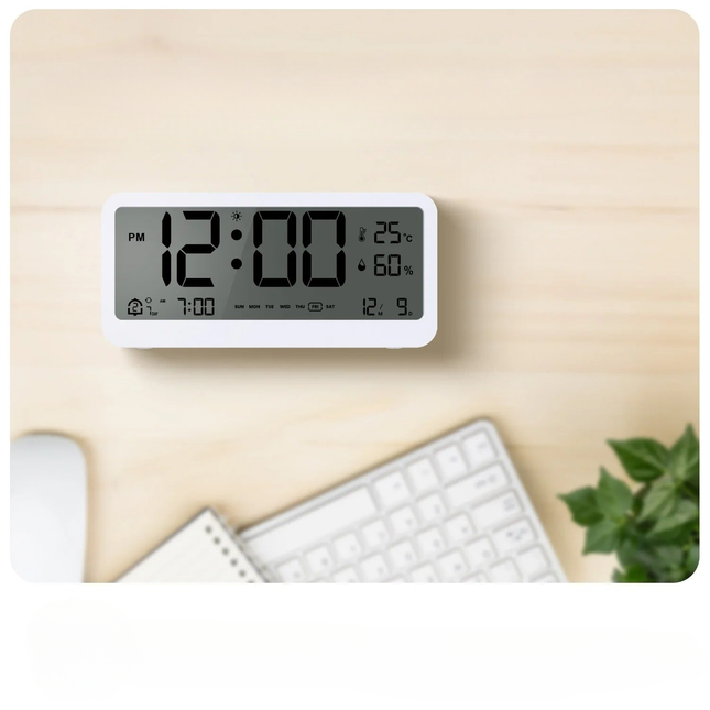 Digitale kinderwekker met nachtlampje functie