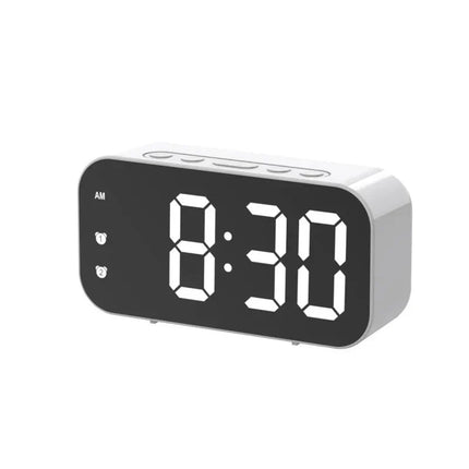 Digitale LED wekker met spiegel display