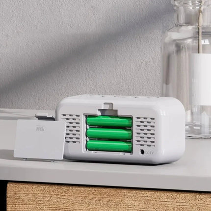 Digitale LED wekker met spiegel display