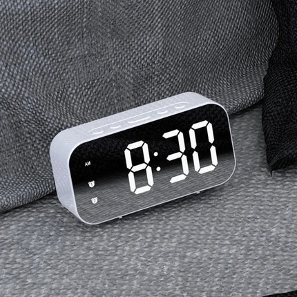 Digitale LED wekker met spiegel display