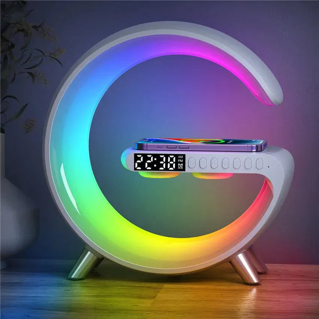 Wekkerlamp met Bluetooth speaker en RGB