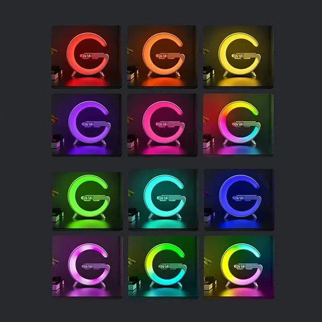 Wekkerlamp met Bluetooth speaker en RGB