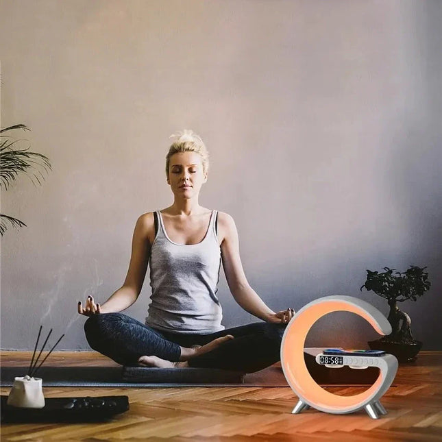 Wekkerlamp met Bluetooth speaker en RGB