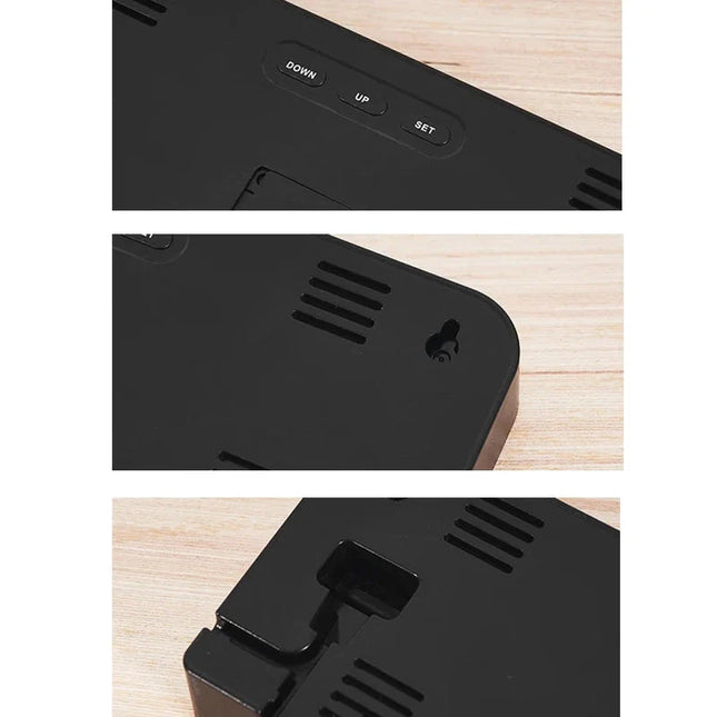 Digitale LED wekker voor netstroom