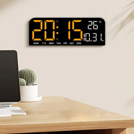 Digitale LED wekker voor netstroom