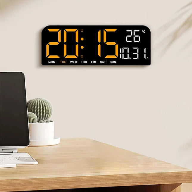 Digitale LED wekker voor netstroom