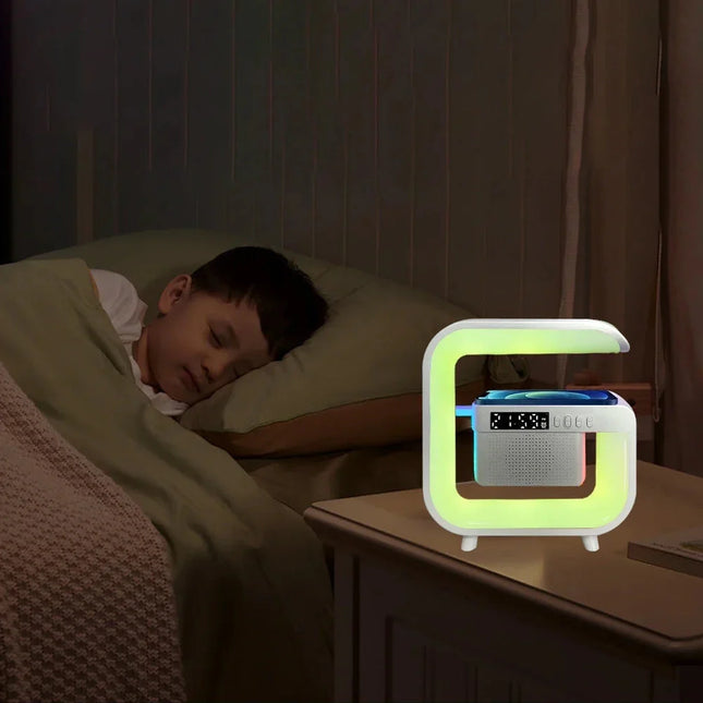 Lichttherapie wekkerlamp met Bluetooth speaker