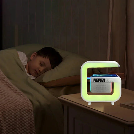 Lichttherapie wekkerlamp met Bluetooth speaker