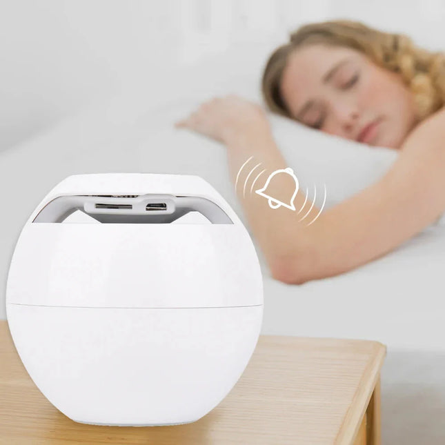 Lichttherapie wekker met dubbel alarm