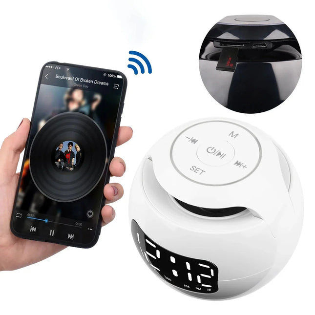 Lichttherapie wekker met dubbel alarm