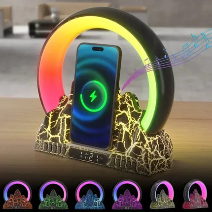 Lichttherapie kinderwekker met draadloos opladen