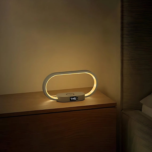 Design wake-up light met oplaadfunctie