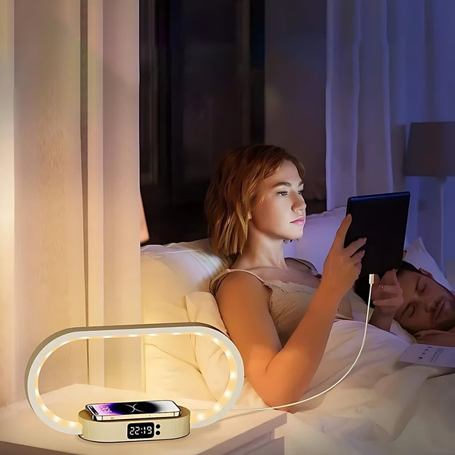 Design wake-up light met oplaadfunctie