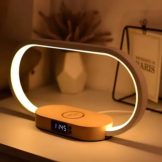 Design wake-up light met oplaadfunctie