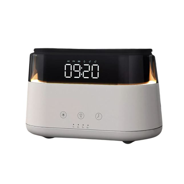 Digitale wekker met aroma diffuser