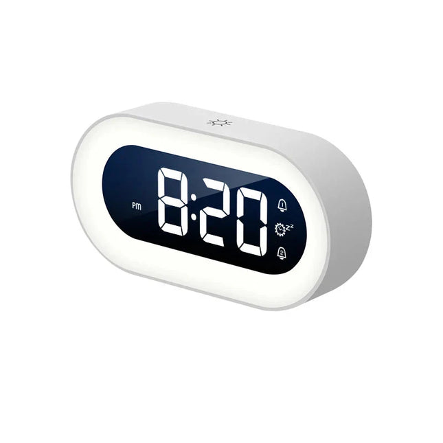 Digitale wekker met led sfeerverlichting