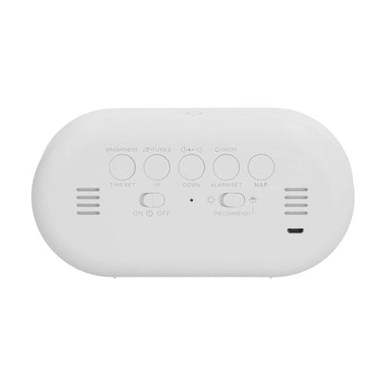 Digitale wekker met led sfeerverlichting