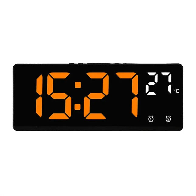 Digitale led wekker met thermometer