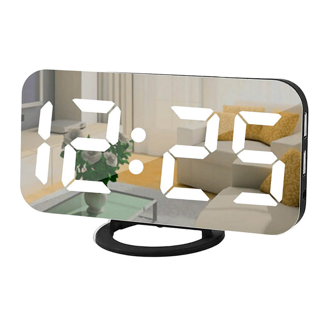 Spiegelwekker met externe trilschijf