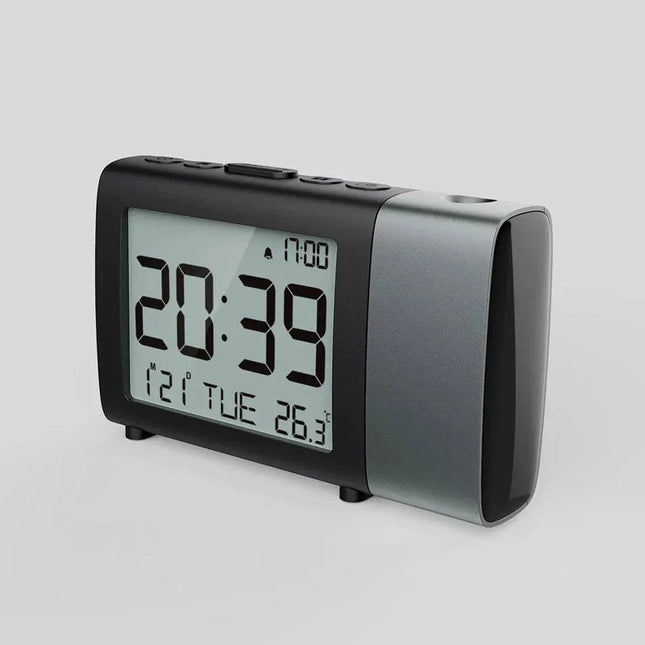 Projectiewekker op batterijen voor reizen