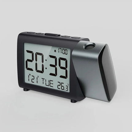 Projectiewekker op batterijen voor reizen