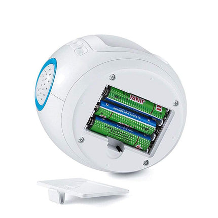 Kinderwekker met sterren projector lamp