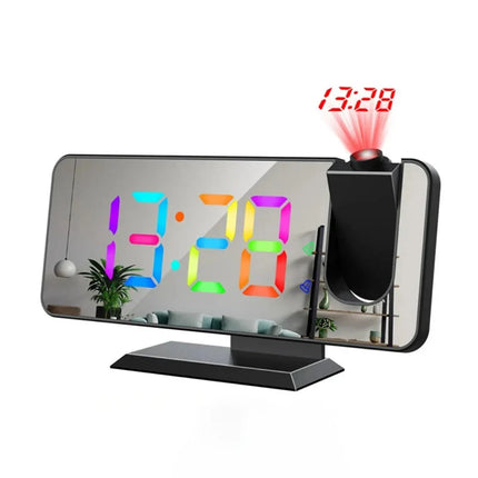 Spiegel projectiewekker op netstroom