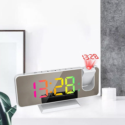 Spiegel projectiewekker op netstroom