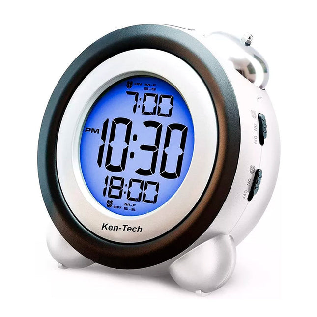 Wekker met extra luid alarm