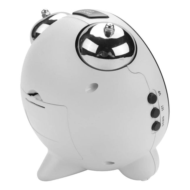 Wekker met extra luid alarm