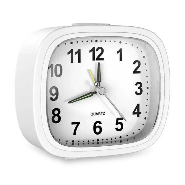 Eenvoudige analoge wekker voor slaapkamer