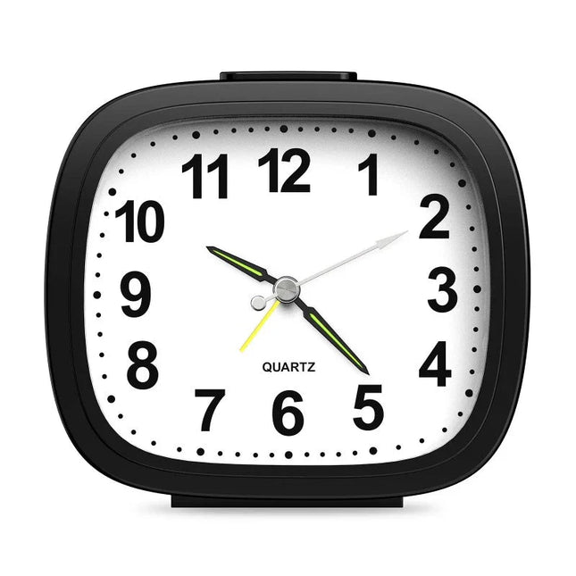 Eenvoudige analoge wekker voor slaapkamer