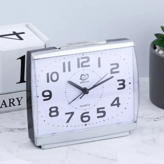 Analoge senioren wekker grote cijfers