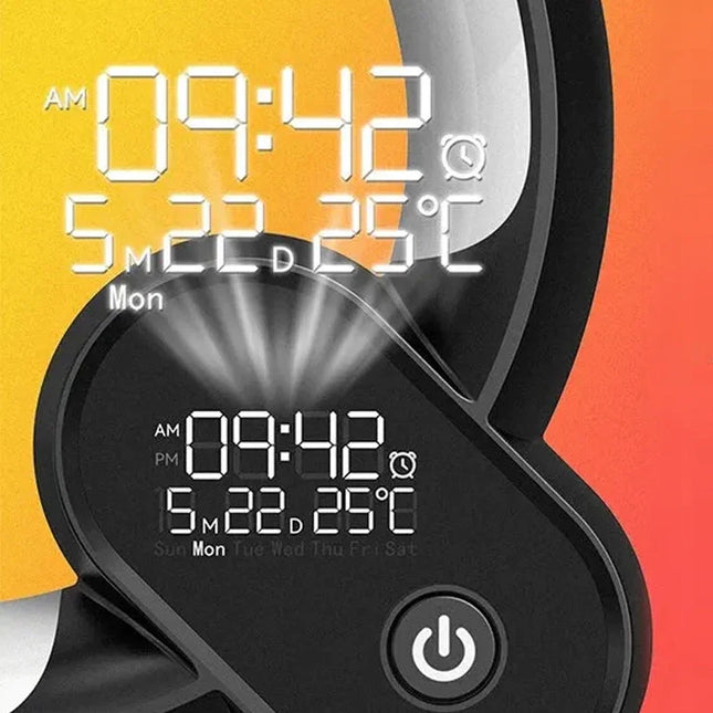 Wake-up light met vogelgeluiden alarm