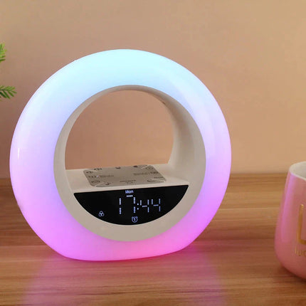 Wake-up light met dubbele alarmfunctie