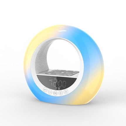 Wake-up light met dubbele alarmfunctie