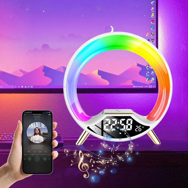 Wake-up light kinderwekker met RGB-licht